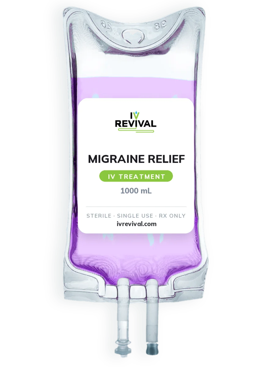 Migraine Relief IV bag
