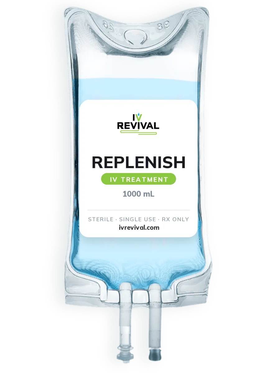 Replenish IV bag